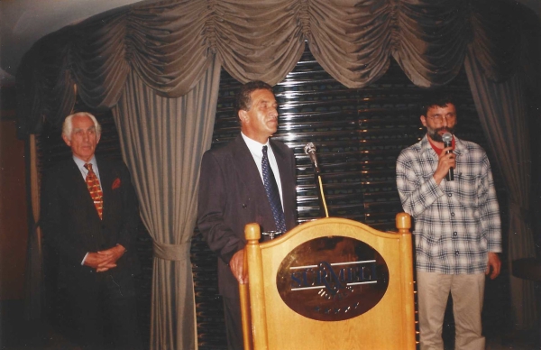 Ardzınba'ya tercümanlık yaparken, 1992